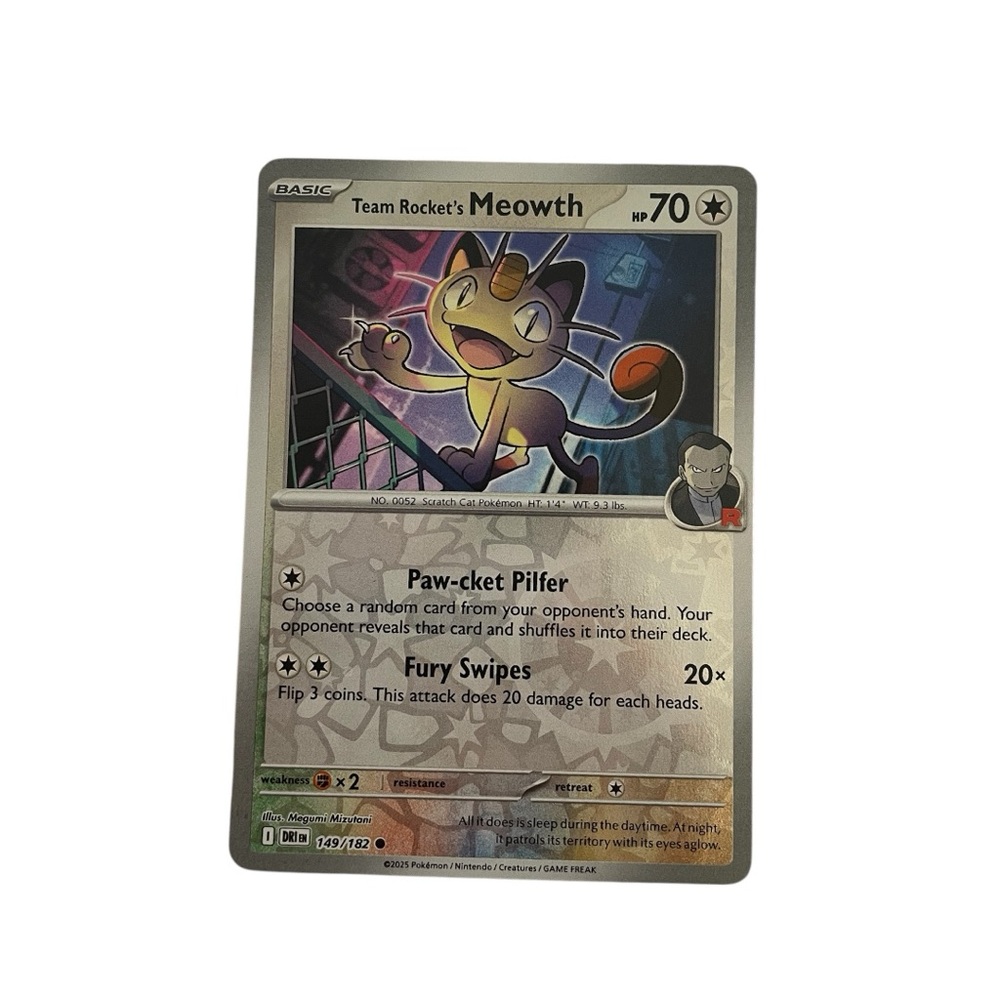 Pokemon Team Rocket's Meowth - SV10: Destined Rivals